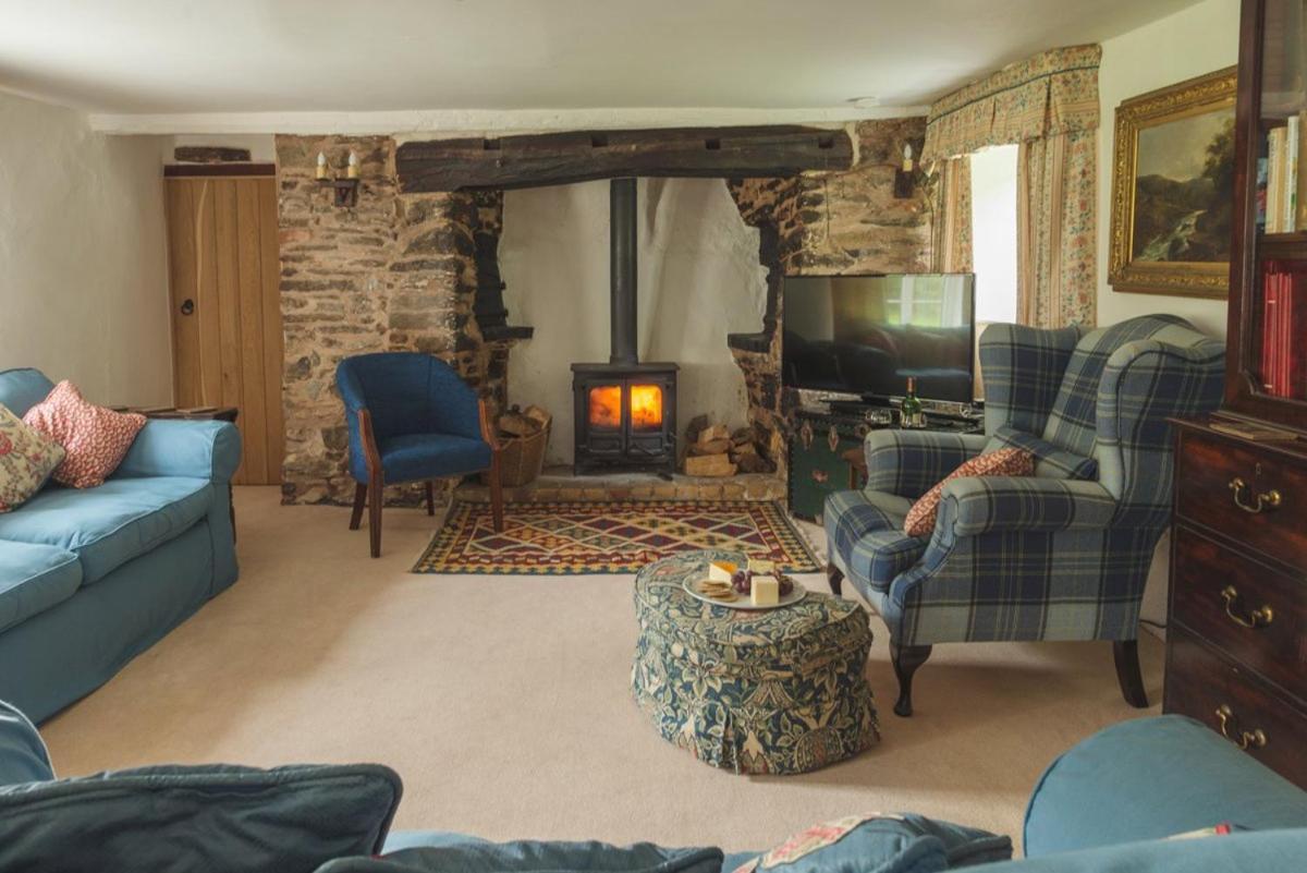 Bratton Mill Farmhouse Bratton Fleming Extérieur photo